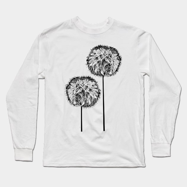 Flower Seed Long Sleeve T-Shirt by msmart